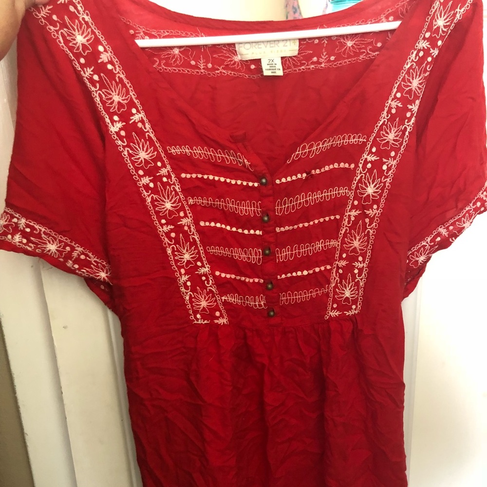 Spanish Forever 21 Top